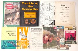 Period & Modern Fishing Catalogues Trade Brochures, to include Efgeeco with price list Partridge