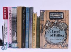 Ten Books on Fishing - How to Tie Flies for Trout and Grayling 1909 H.G McClellend, a Creel of