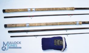 Hardy Alnwick hollow glass Swim Feeder rod 9.5ft 2pc 24