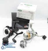 Abu Cardinal 42 RD fixed spool reel with spare spool, good bail, rear tensioner, balanced handle,