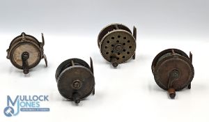 4x Various reels - features an unnamed 2 1/2