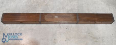 Hardy vintage mahogany rod box, 76