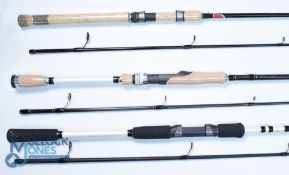 Team Daiwa TD752 HM HFS carbon spinning rod 2.26m 2pc CW 14-56g cork grips, uplocking reel seat,