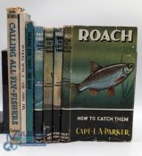 How to Catch Them Fishing Books, Bream 2nd 1958, Roach 4th 1959, Tench 2nd 1956, Fly Fishing for