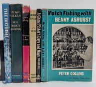 6 Good Fishing Books: to include The Big Fish Arthur Oglesby 1992, Sea Trout Fishing Hugh Falkus 2nd