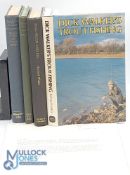1979 Richard Dick Walker signed letter, plus 4 Richard Walker Fishing Books, the letter is