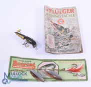 Pflueger Bearcat Muskallunge bait, No. 2490, size D, 7