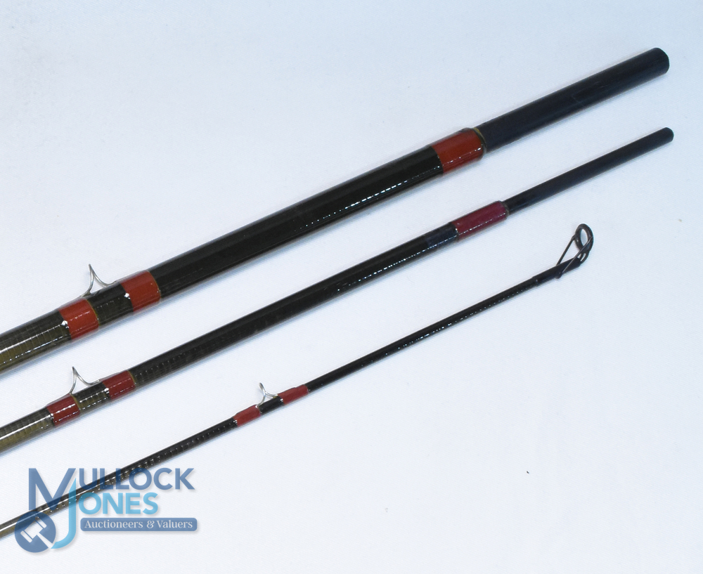 Bruce & Walker Expert carbon hand built in England salmon fly rod 15ft 3pc line 9/11# 24" handle - Image 3 of 3