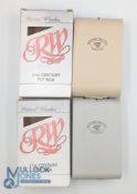 Pair of unused Richard Wheatley 21st century Fly Boxes, both as new in original card boxes G+