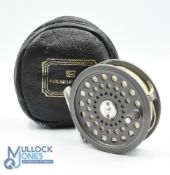 Hardy Bros JLH 7 alloy fly reel, 3 1/2