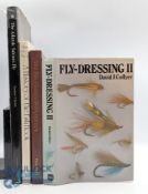 4 Fly Fishing Books: Fly Dressing II David J Collyer 1981, The Fly Fisher's Entomology Alfred