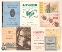 Period Fishing Catalogues Trade Brochures, to include Army & Navy c1950s, Bennetts of Sheffield