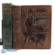 Sheringham H T - Coarse Fishing 1912 1st edition, illustrated cloth covers, some fading to spine,