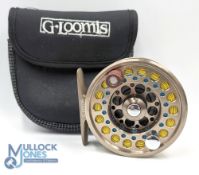 G Loomis Eastfork 3 / 4 alloy fly reel in bronze finish, counter balance weight, rear drag adjuster,