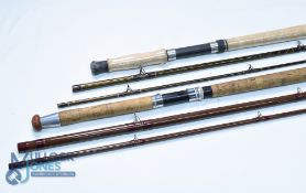 Bruce & Walker Cordon Bleu salmon fly rod 13ft 3pc line 8/10#, 27