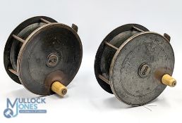 2x Antique Henry A Grant 4 3/4