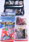 5x boxes of seat fishing lure making equipment: large case 13