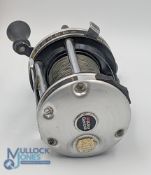 Abu Ambassadeur 6501-C3 multiplier No 010505 LHW, twin handles, rim mounted on/off check, light use,