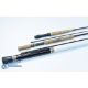 Leeds Rimfly carbon trout fly rod A5042, 8ft 2pc line 5/6#, uplocking reel seat, lined rings - Image 1 of 2