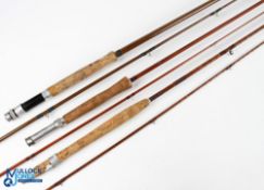 Black Gnat split cane trout fly rod 9' 6