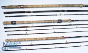 Shakespeare Victory X Kevlar carbon match 1836-390 rod 13ft 3pc plus spare tip, action A20, 23