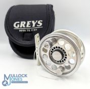 Grey's Alnwick Streamlike three quarter alloy trout fly reel 2 7/8