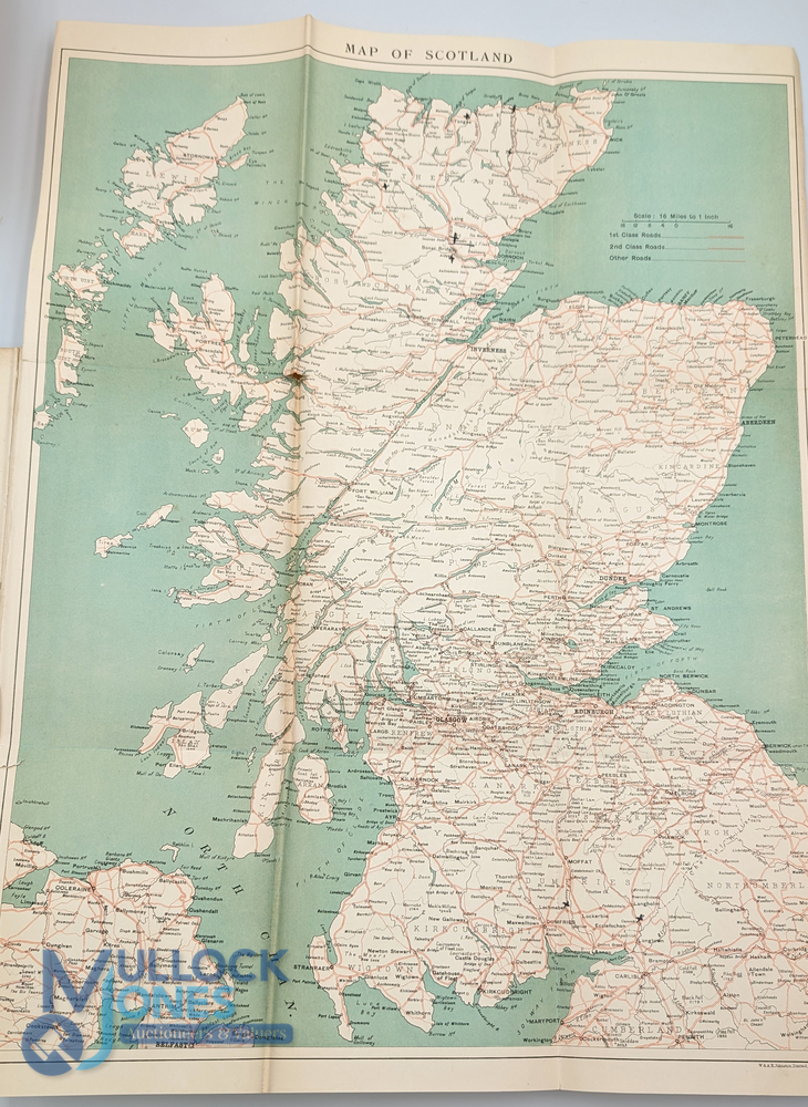 Ireland & Scotland Fishing Books, The Scottish Fishing Guide Pat Castle, with its map to back of - Image 2 of 2