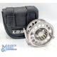 A scarce Loop Evotec FW 2168 5/7 alloy trout fly reel, 3 3/8" ventilated caged wide spool, spindle - Image 1 of 2
