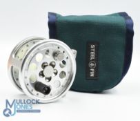 Steel Fin Classic alloy trout fly reel No 1095, 6/7# LHW, 3