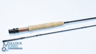 A fine Orvis USA Clearwater Full Flex 5.0/01 3.25oz carbon trout fly rod, alloy uplocking reel