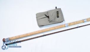 B James & Son in association with Bruce & Walker MK IV G compound taper rod, 10frt 2pc, 28