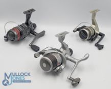 Shakespeare Potenza fixed spool reel, good bail, counter balanced handle, rear tensioner, light use,