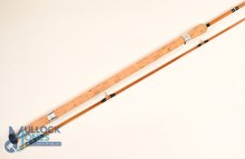 A fine Avon style split cane rod hand built by Paul Elliot, 10ft 2pc 24