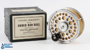 A scarce Coates Aircraft Ltd Vancouver, Canada - Coates alloy trolling precision under 