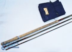 Bruce & Walker Expert carbon hand built in England salmon fly rod 15ft 3pc line 9/11# 24
