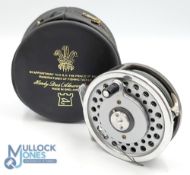 Hardy Bros Marquis #7 multiplier alloy trout fly reel 3 7/16