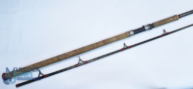 P D Malloch of Perth heavy salmon spinning rod, built by Bruce & Walker on a carbon fibre blank, 13'