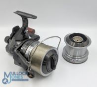 Daiwa 5000 Infinity X fixed spool reel and spare spool - with folding handle, BR clutch system, made