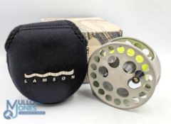 Lamson USA Litespeed LSB alloy trout fly reel 3 3/4