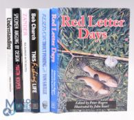 Six Fishing Books - Understanding Barbel 1990 Fred Crouch, Specimen Angling by Design 1993 Martin
