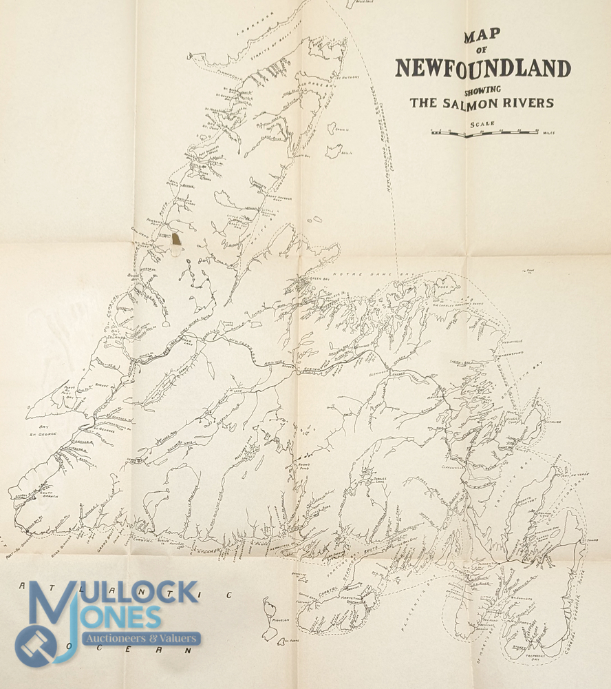 The Salmon Rivers of Newfoundland: a Descriptive Account of the Various Rivers of the Island, Palmer - Image 2 of 2