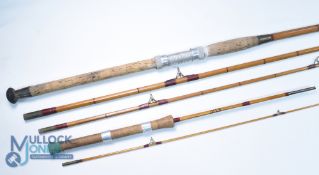 Unnamed heavy split cane rod, possibly pike/sea rod 10ft 6