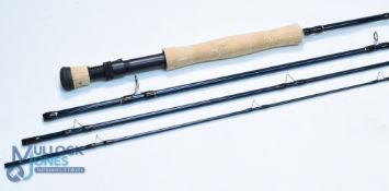 Airflo 9' 4 piece carbon travel fly rod, line #8/9, lined butt/stripper rings, snake
