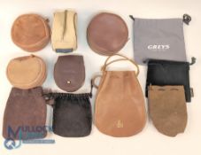 A huge collection of fly cases and pouches by Liddesdale, River & Stream, Snowbee and Greys - 5x
