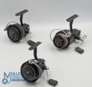 Mitchell 300 fixed spool LHW reel, good bail, on/off check, runs very well; Mitchell 304 Cap fixed