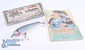 Creek Chub Husky Musky natural mullet wooden lure, No.607, 5