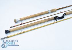 Abu Atlantic 443-S Zoom bait casting solid glass rod 9ft 2pc with trigger grip, CW 18-60g, MCB, very