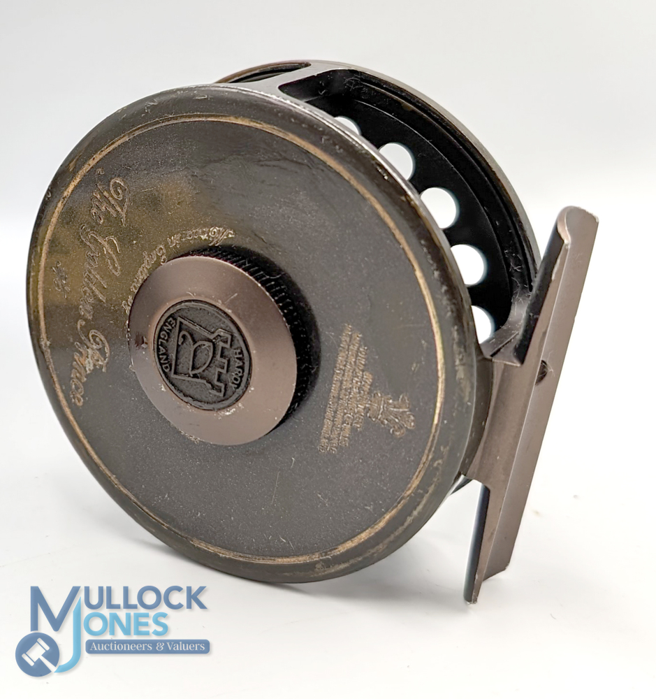 Hardy Bros "The Golden Prince" 5/6 alloy trout fly reel, 2" wide ventilated spool with 2 screw - Image 2 of 2