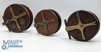 Two very early Brailsford Nottingham Reels (see Men of Trent, S Duma) one with check. One checkless,