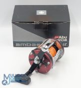 Abu Ambassadeur 7000 high speed multiplier No 910509-38 counter balanced 'T' handle, spindle